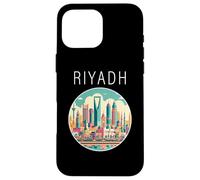 Riyadh Arabia Saudita scenario Art Deco Custodia per iPhone 16 Pro Max