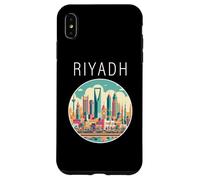 Riyadh Arabia Saudita scenario Art Deco Custodia per iPhone XS Max