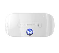 RIYAN Cuscino riscaldante mestruale elettrico Smart Warm Palace Cintura sollievo dal dolore in vita crampi massaggiatore addominale vibrante (bianco)