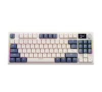 RIYAN K86 Tri-Mode RGB Hot-Swap Russo Tastiera Meccanica Russa Wireless Bluetooth Tastiera Da Gioco Russo, C Facile Da Installare Facile Da Usare