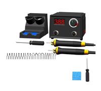 RIYAN Kit di Bruciatore a Legno Macchina per Pressa a Caldo Kit di Strumenti Artigianali in Legno per Saldatore in Legno Attrezzature di Saldatura Strumento di Pirografia Spina UE Installazione Facile