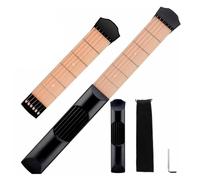 RIYAN Manico tascabile per esercitazione, 6, strumento portatile per la pratica degli accordi di chitarra, per principianti, durevole e facile da usare