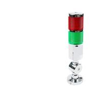 RIYFABPSCT Lampada di sicurezza 12V 24V Lampada di segnalazione a torre industriale a LED rosso verde LED LTA Indicatore luminoso a nastro Anodo comune sempre acceso(2 DC12V-24V)