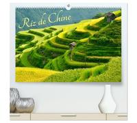 Riz de Chine (Calendrier mural 2026 DIN A2 vertical) calendrier de bureau: La Chine est le plus important producteur et consommateur de riz dans le monde