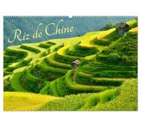 Riz de Chine (Calendrier mural 2026 DIN A2 vertical), CALVENDO calendrier mensuel: La Chine est le plus important producteur et consommateur de riz dans le monde