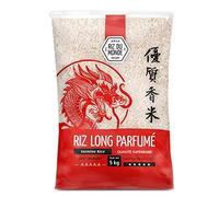 Riz du Monde - Riso lungo profumato di qualità superiore, 5 kg (confezione da 4)