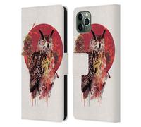 RIZA PEKER ANIMALE ASTRATTO CUSTODIA COVER PORTAFOGLIO IN PELLE PER APPLE iPHONE