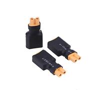 RIZGHWOY 5 Pz/set XT30 a XT60 Spina Convertitore Batteria Design Durevole per il Controllo Elettronico della Velocità, Scheda di Distribuzione Dell'Energia Sui Droni (Da connettore femmina XT30 a