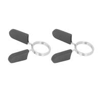 RIZGHWOY Accessorio per Sollevamento Pesi Presa Forte Facile da Usare 2 Pezzi Collari con Clip a Molla per Distensione su Panca Appassionati di Sollevamento Pesi Professionali