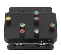 RIZGHWOY Aiuto per Ukulele in Nylon e Silicone per L'apprendimento degli Accordi, Design a Clip per un Facile Utilizzo, Perfetto per i Principianti con Ukulele da 23" e 26" (booster per)