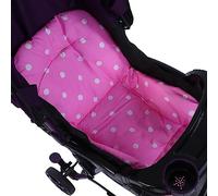 RIZGHWOY Assedio del Passeggino Ultra Soft Baby, Cuscino di Carrozza per Neonati Comodi, Cuscino di Sedile Rosa Carino per il Passeggino, Adatto Ai Tipi di Bambini
