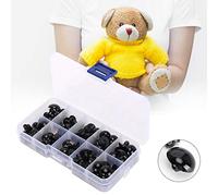 RIZGHWOY Bambole di Plastica Fai -da -te per Mestieri Fai da te e la Produzione di Giocattoli per Bambini, 100 Occhi per Bambole, Orsi Lussuosi e Animali da Peluche, Regali Ideali Fatti a Mano
