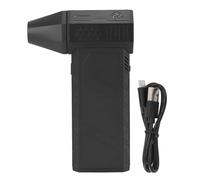 RIZGHWOY Biancellino a Secco Ricaricabile Portatile, Ventilatore Compatto per attività All'aperto, Campeggio, Motore Senza Spazzole con Batteria da 6000 MAh, Materiale ABS