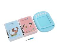 RIZGHWOY Bilingle Bilingle Learning Machine Early Education Toy per, Design Ad Angolo Arrotondato, Giocattoli per Bambini Blu per 2 Anni