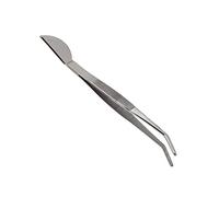 RIZGHWOY Bonsai Tweezers Acciaio Inossidabile Strumento Bonsai Pinza Bonsai con Maniglia Non Slip Ergonomica per Rimuovere le Foglie Morte (piegato)