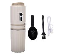 RIZGHWOY Caffettiera Portatile, Mini macinacaffè Compatto e Leggero e Macchina per il caffè con un Tasto, per caffè Appena Preparato a Casa o in Viaggio