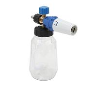 RIZGHWOY Cannone Schiumogeno per Idropulitrice, Spruzzatore Schiumogeno per Autolavaggio con Ugello a Spruzzo Regolabile 1/4 di Pollice con Attacco Rapido 4000 PSI Migliore Efficienza di