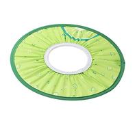 RIZGHWOY Cappello da Doccia in Tessuto Impermeabile per Baby Shampoo, Copertura per Doccia Elastica con Motivi di Cartoni Animati per Neonati e Bambini Piccoli (GREEN)