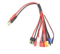 RIZGHWOY Cavo Splitter con Connettore del Caricatore del Caricabatterie, Cavo Converti con 1 Oblipo con 1 in 1 in Futaba Jst Tappi per Auto Aeronautica
