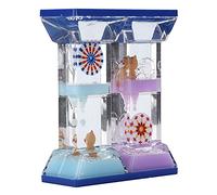 RIZGHWOY Clessidra Colorata, Clessidra a Movimento Liquido con Funzioni di Gioco Sensoriale per Bambini e Adulti, Perfetta per il Relax e la Concentrazione