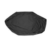 RIZGHWOY Coperchio di Sabbia di Sabbia Esagonale Coperchio Protezione da Protezione Sandpit con Cowrage Aggiornato per la Spiaggia da Viaggio da Giardino All'aperto (BLACK)