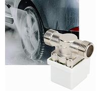 RIZGHWOY Elettrovalvola Normalmente Chiusa 12 V 0,3 A Resistente All'alta Pressione per il Controllo del Flusso D'acqua