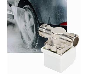 RIZGHWOY Elettrovalvola Normalmente Chiusa 12 V 0,3 A Resistente All'alta Pressione per il Controllo del Flusso D'acqua
