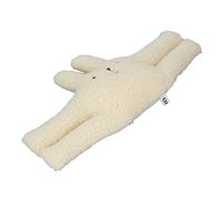 RIZGHWOY Fermaporta in Peluche in Stile Nordico, Design Unico per Inaugurazione della Casa, Amante degli Animali, Bagno, Volto Sorridente (Coniglietto beige)