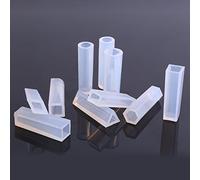 RIZGHWOY Forma di Silicone di Gioielli da 10 PC Set per la Produzione di Harzheier: Strumenti Artigianali Durevoli e Riutilizzabili per Orecchini, Collana e Cimici Piatti per la Trasformazione della