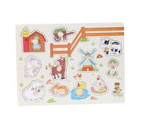 RIZGHWOY Giocattoli Puzzle in Legno, Pensiero Non Materiale, Spaziale, Ideale per (A3006 (animale))