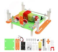 RIZGHWOY Giocattoli Robot di Assemblaggio Pedagogico, Strumento di Tecnologia Scientifica Linda per 7-14 Anni, TD Fai-da-te con Trasmissione di Attrezzatura e Vermi per i Giovani