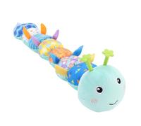 RIZGHWOY Giocattolo per Bambini Multifunzionale Giocattolo Luminoso con Grafico di Altezza Design Bruco Coccole Morbido per 0-1 Anni (#13)