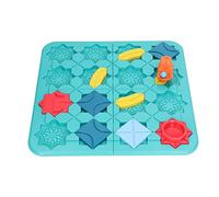 RIZGHWOY Gioco di Pista per Auto per Bambini, Allenamento per la capacità di Pensiero Logico, Miglioramento delle capacità di Risoluzione dei Problemi, per Bambini Dai 3 Anni in su, Materiale ABS