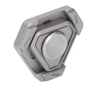 RIZGHWOY Giroscopio di Decompressione con Punta delle in Acciaio Inossidabile per Alleviare L'ansia, Tecniche di Rotazione Innovative, Giocattolo Rotante in Metallo per ADHD, 55 X 50 X 10 Mm