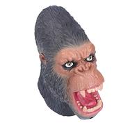 RIZGHWOY Grande Marionetta a Forma di Scimmia con Suono, Materiale in PVC Resistente per Raccontare Storie Divertenti, Accessorio Ideale per Sviluppare L'immaginazione degli adolescenti. (BLACK)