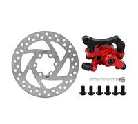 RIZGHWOY Kit Pinza a Disco Freno 140 Mm 6 Fori, Ventilato Efficiente, Scooter Elettrico, Rotori in Acciaio Inossidabile del Freno Scooter Elettrico