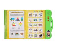 RIZGHWOY Libro di Educazione a Penna per Bambini e di Apprendimento Elettronico per la Comunicazione di [Orange, Green] (Green)