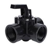 RIZGHWOY Materiale ABS Premium della Valvola del Deviatore a Tre Vie Installazione Rapida, Adatta per Le Piscine e Gli Impianti di Spa, per Il Modello 4517