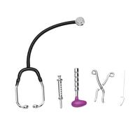 RIZGHWOY Mini Strumenti Medici per Casa delle Bambole 1:12, Set da 5 Pezzi