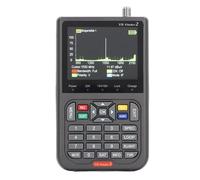 RIZGHWOY Misuratore di Segnale Satellitare SAT Finder con Analizzatore di Spettro di Ricerca in Loop Multi -funzioni Angoli AZ EL per Regolare la Piastra SAT DVB S2X S2 S MPEG 2 MPEG 4