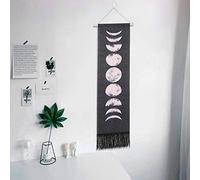 RIZGHWOY Morel Morel Moon Turn Turn Modern Home Decoration for Room Decoration Black 47 X 11,8 Pollici (BLACK)