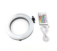 RIZGHWOY Pannello Lampada a LED del Caveo, Colore del Telecomando e Regolazione della luminosità, Incolla o Installazione Magnetica per Lampada Ad Anello di Luci del Giaccino (As pictures shown)