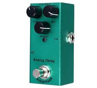 RIZGHWOY Pedale per Chitarra a Effetto Singolo Design Affidabile e Portatile per Musicisti Controllo del Suono Accurato Lega di Alluminio (Ritardo analogico(10))
