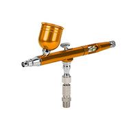RIZGHWOY Pistola Aereo con una Configurazione Esterna per Strumento Spray, Vernice a Spruzzo Modello, Ghirt T, Materiale di capacità 7cc (GOLD)