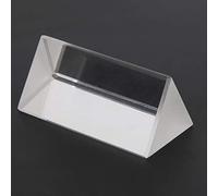 RIZGHWOY Prisma Triangolare del Vetro Ottico Sensibile per Lo Spettro 'insegnamento della Luce: Strumenti Perfetti per Esperimenti Scientifici e Fotografia