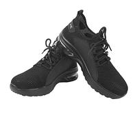 RIZGHWOY Scarpe D'acciaio dei Piedi D'acciaio Antiquariato Scarpe per Protezione Professionale Traspirante Smorzamento per L'industria (39)