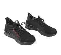 RIZGHWOY Scarpe D'acciaio dei Piedi D'acciaio Antiquariato Scarpe per Protezione Professionale Traspirante Smorzamento per L'industria (45)