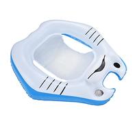 RIZGHWOY Sedia da Piscina Gonfiabile con Supporto Abbondante, Lounge, Sella Sportiva, Galleggiante per Parco Acquatico, Galleggiante Ergonomico per Piscina in PVC, Design Alla Moda Abbinato Ai Colori