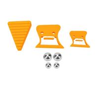 RIZGHWOY Set di 3 Clip per Piume per Legare Mosche, Piega di Precisione | Blocca le Piume in Modo Sicuro per Giunzioni Pulite, Gestisce Flash e Materiali Naturali per Hobbisti e Livelli Professionali