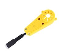 RIZGHWOY Set Scalpelli per Smerigliatrice Angolare - Scalpello Elettrico Facile da Installare per la Lavorazione del Legno, Scalpelli in Acciaio da 2 Pezzi con Accessori